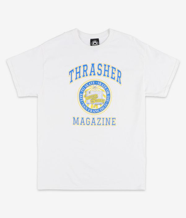 Thrasher Dropout T-Shirt (white)