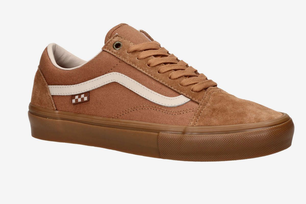 Vans Skate Old Skool Shoes (light brown gum)