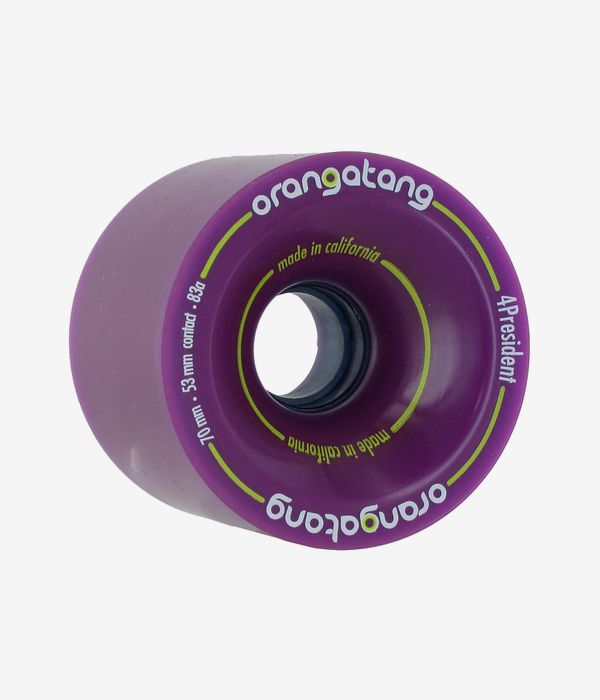 Orangatang 4President Kółka (purple) 70mm 83A czteropak