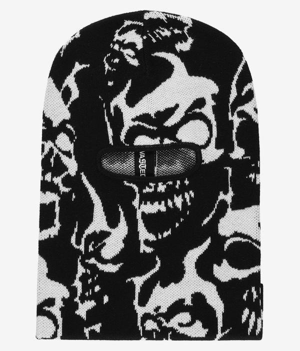 Wasted Paris Skull Balaclava Beanie (black white)