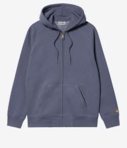 Carhartt WIP Chase Zip-Hoodie (cozy blue gold)