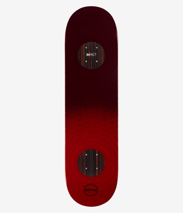 Almost Bowerbank Raised Rings Impact 8.25" Planche de skateboard (red)