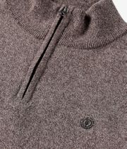 Element Icon Embroidery 1/4-Zip Sweatshirt (bronze heather)