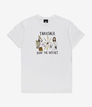 Thrasher x Toy Machine B.T.H. T-Shirty (white)