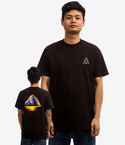 Huf Ancient Aliens T Shirt Black Buy At Skatedeluxe