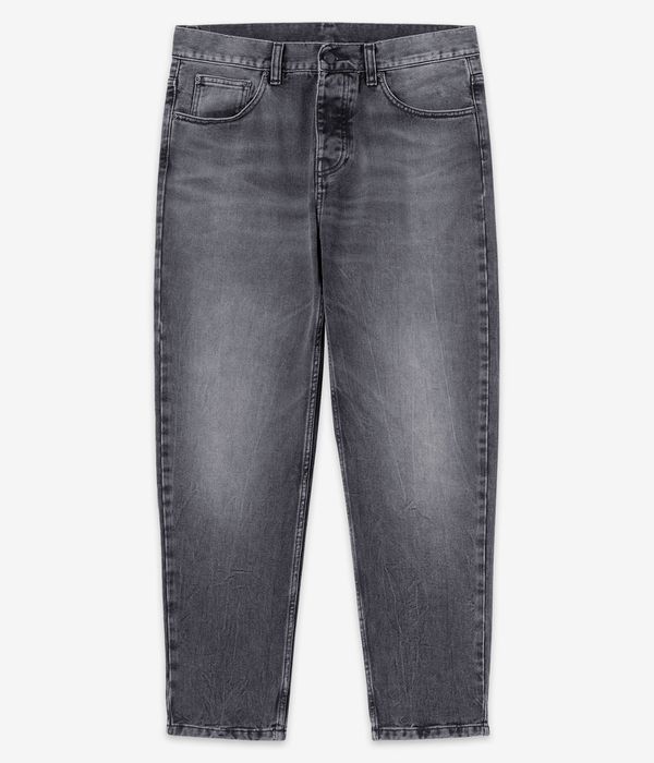Carhartt WIP Newel Pant Organic Maitland Jeans (black marble used wash)