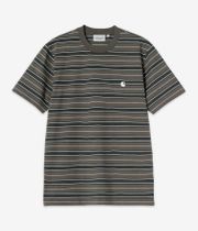 Carhartt WIP Bronson T-Shirt (stripe cypress)