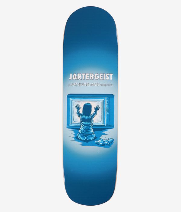 Jart Jartergeist Pool Before Death 8.875" Skateboard Deck (blue)