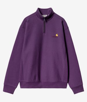 Carhartt WIP America Script Half Zip Sweatshirt (huckleberry)