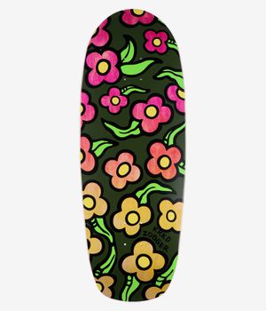 Krooked Team Zogger Wildstyle Flowers 10.75" Planche de skateboard (multi)