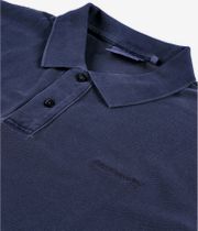 Carhartt WIP Wayne Garment Washed Polo (dark navy garment dyed)
