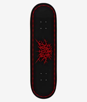 skatedeluxe Barbwire 8.75" Tabla de skate (black red)