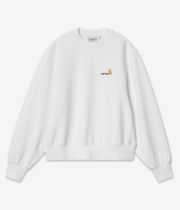 Carhartt WIP W' American Script Sweatshirt women (white)