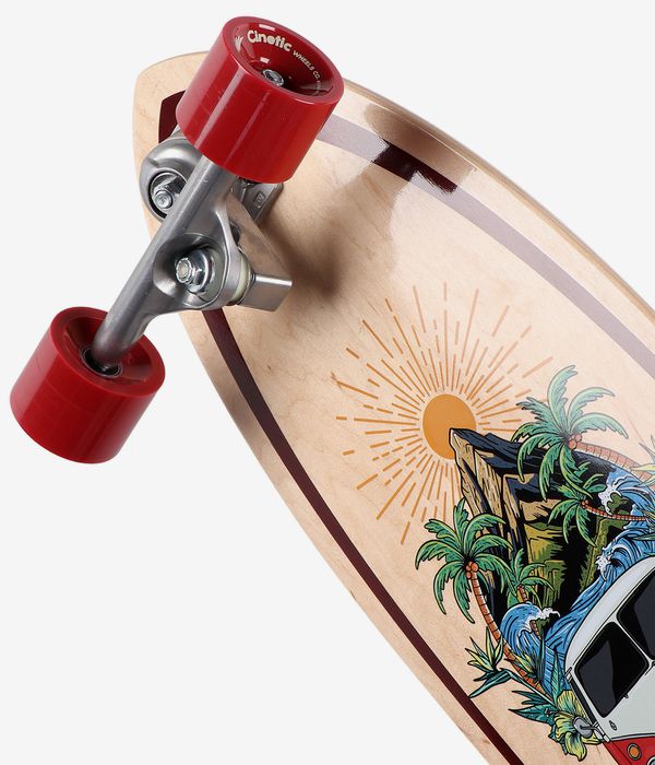Long Island x Volkswagen California 75th 30" (76,2cm) Surfskate Cruiser (brown)