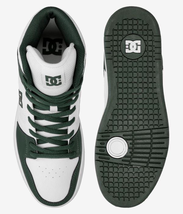 DC Manteca 4 Hi Shoes (white dark olive)
