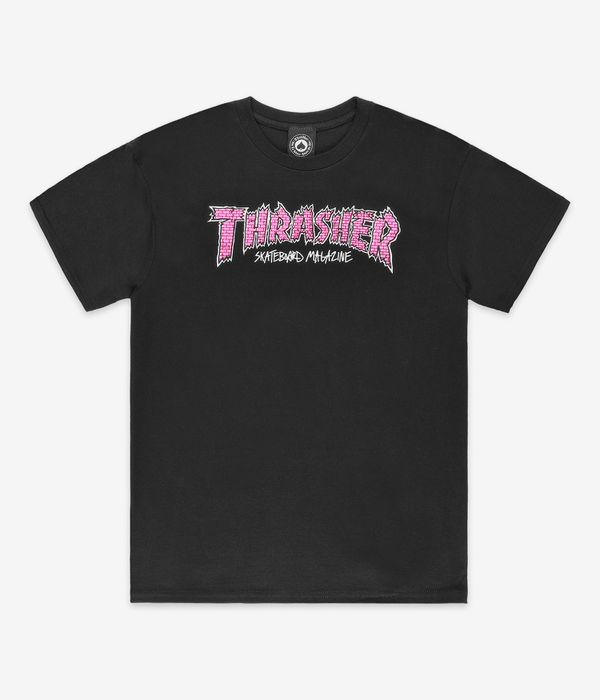 Thrasher Brick T-Shirt (black)
