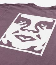 Obey Bold Icon Face T-Shirt (pigment plum perfect)