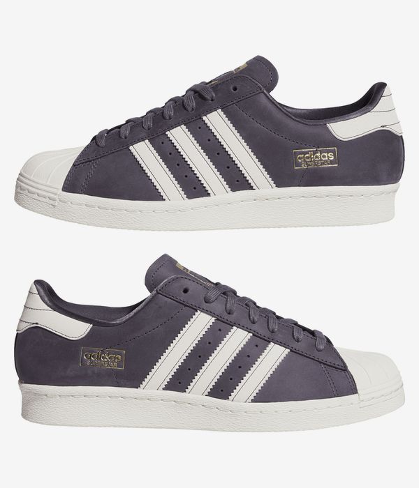 adidas Skateboarding Superstar 80 ADV Schoen (aurora onix chalk white off whit)