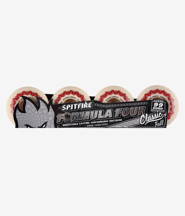 Spitfire Formula Four Repeaters Classic Wielen (white) 54mm 99A 4 Pack
