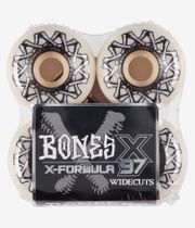 Bones X Formula V6 Wheels (white grey) 54 mm 97A 4 Pack