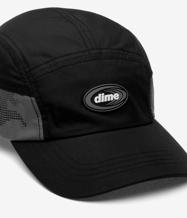 Dime Perforated Tech 5 Panel Gorra (black)