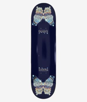 Real Ishod Mariposa Chrome Redux Twin Tail 8.25" Tabla de skate (navy)