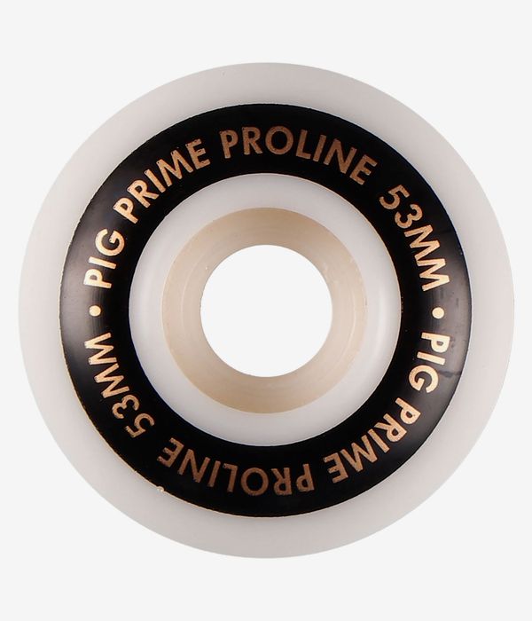Pig Prime Proline Wielen (white) 53mm 101A 4 Pack