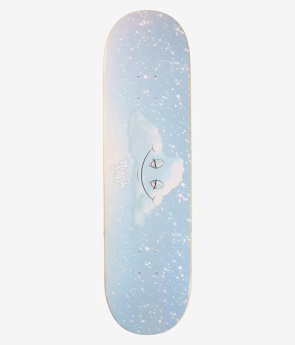 Thank You Head In The Snow Clouds 8.5" Skateboard Deck (grey)