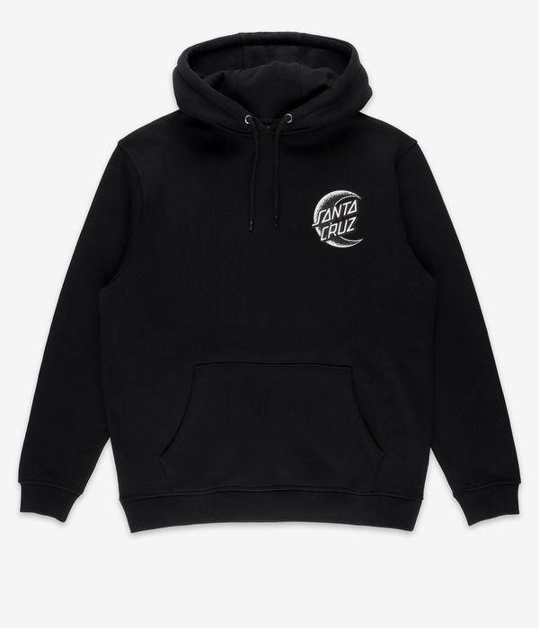 Santa Cruz Crescent Bone Hand Bluzy z Kapturem (black)