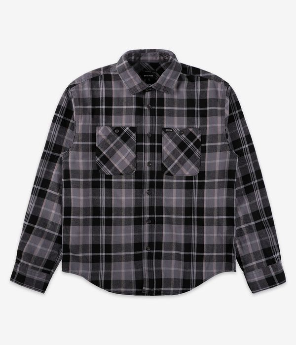 Brixton Vintage Wash Shirt (black charcoal beige slate)