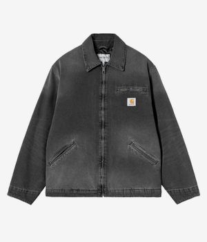 Carhartt WIP OG Detroit Cotton Bradenton Jacket (black grind wash)