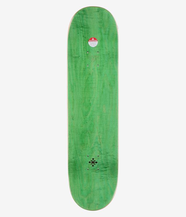 Disorder Skateboards Jurassic Jah 8.125" Skateboard Deck (green black)
