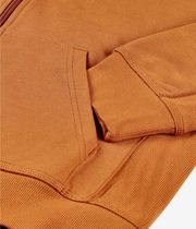 Carhartt WIP American Script Zip-Sweatshirt avec capuchon (sienna)