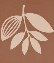 Magenta Invert Plant T-Shirt (cafe)