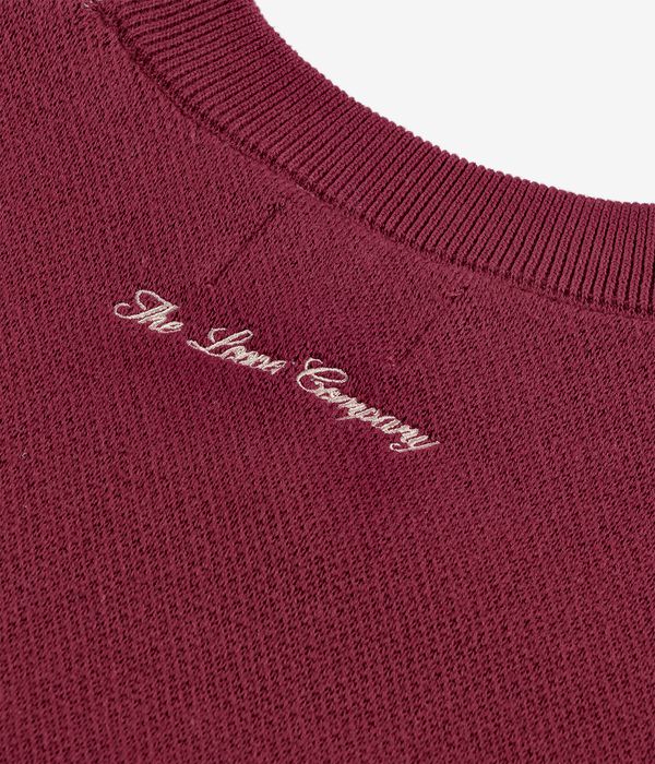 The Loose Company Cat Knitted Sweatshirt (bordeaux)