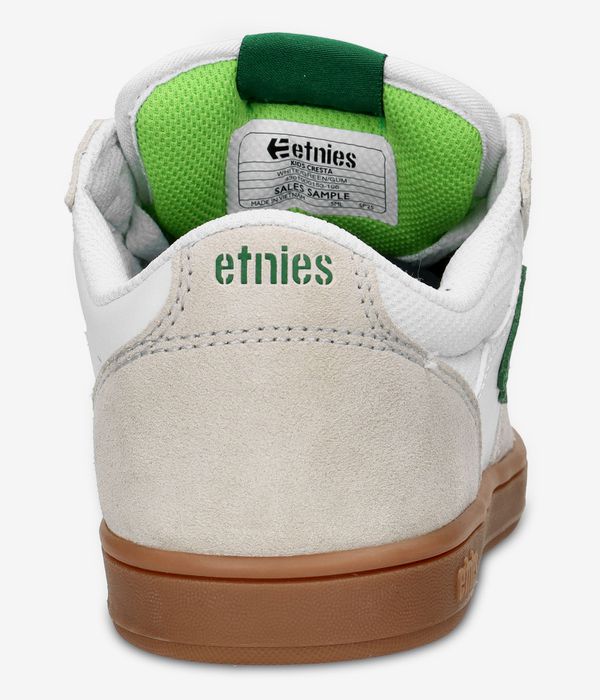 Etnies Cresta Schoen kids (white green gum)
