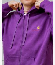 Carhartt WIP America Script Zip-Hoodie (huckleberry)