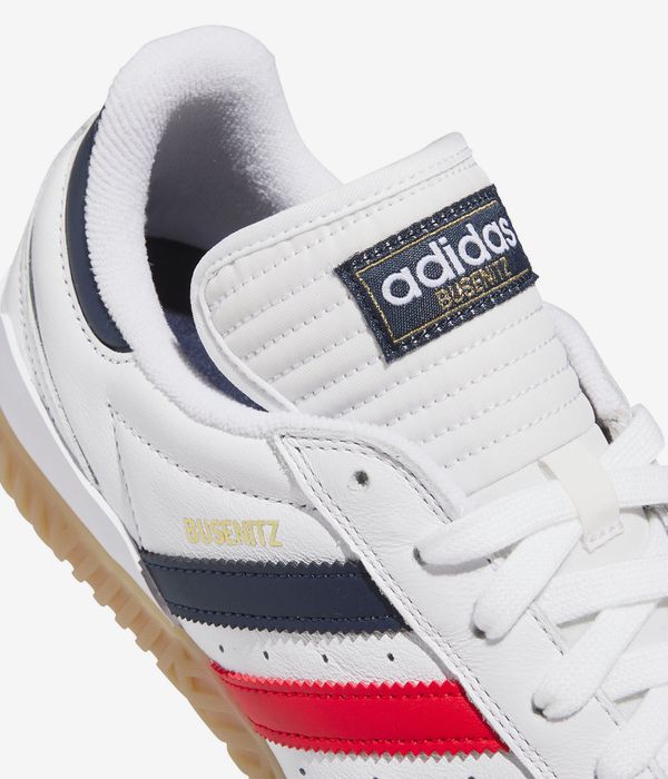 adidas Skateboarding Busenitz Indoor Super Schoen (white collegiate navy better sca)