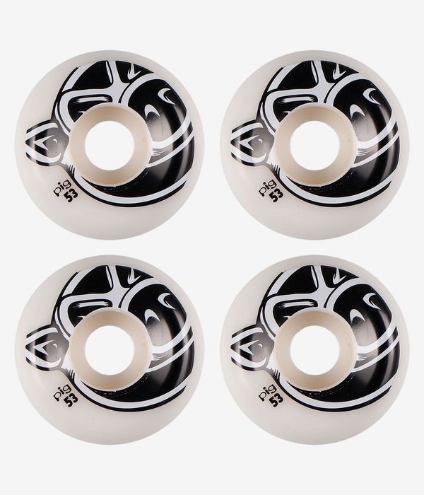 Pig Head C-Line Roues (white) 53mm 101A 4 Pack
