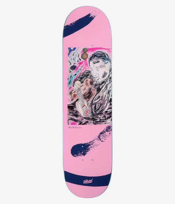 Über Portrait 8" Skateboard Deck (pink)