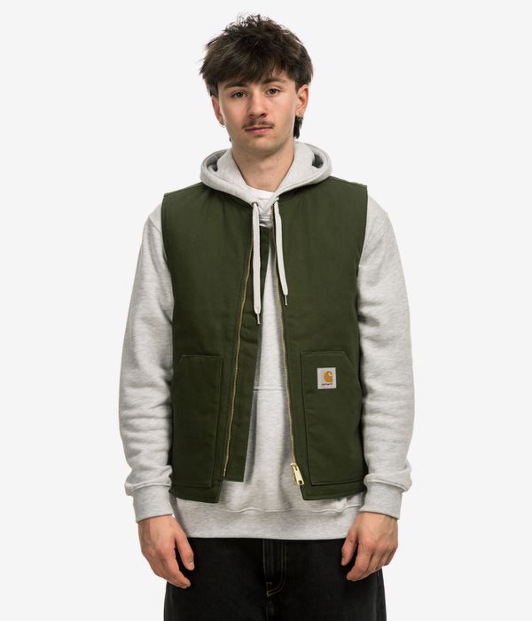 Shop Carhartt WIP Vest Dearborn Vest tarragon rigid online skatedeluxe