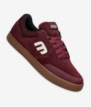 Etnies Marana Shoes (maroon black white)