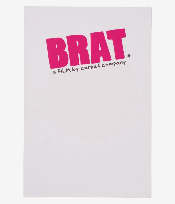 Carpet Company Brat DVD (white)