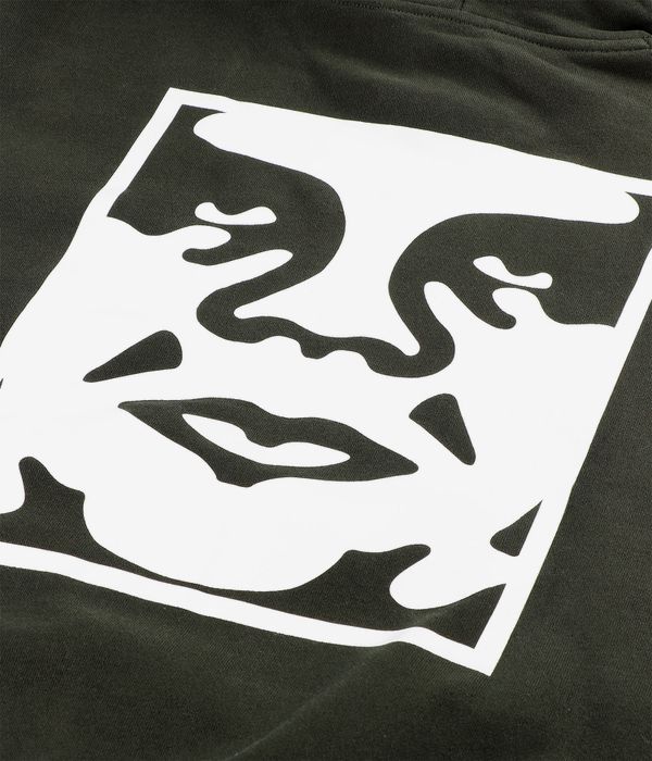Obey Bold Icon Extra Heavy sweat à capuche (rosin)