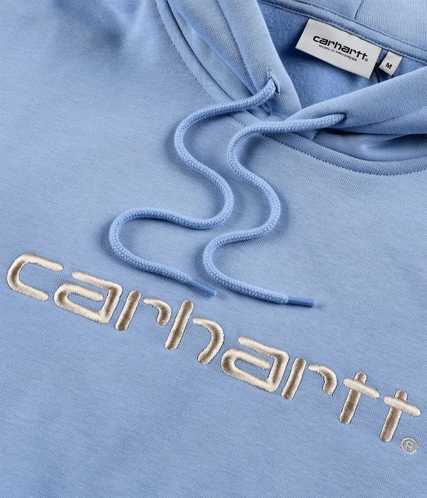 Carhartt WIP Basic Hoodie (bluebird fleur de sel)