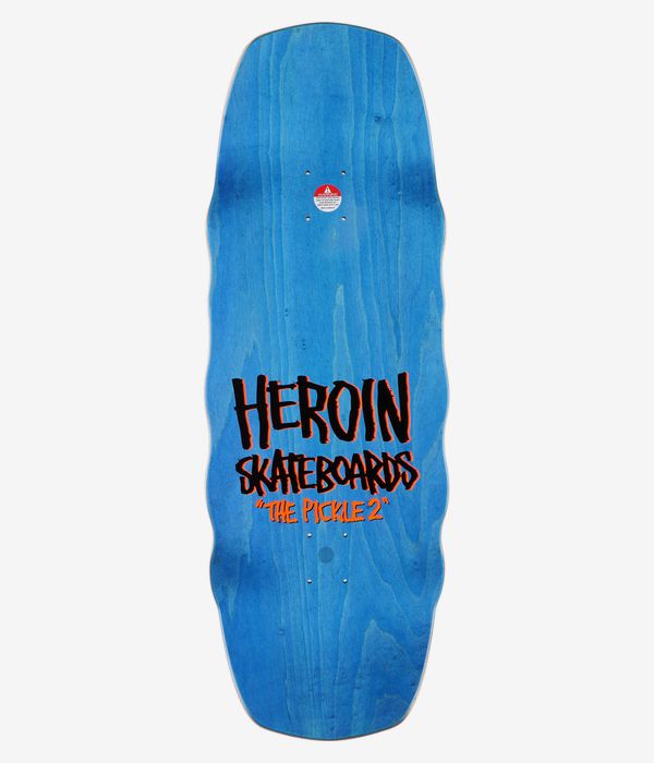 Heroin Skateboards The Pickle 2 11.125" Planche de skateboard (green)