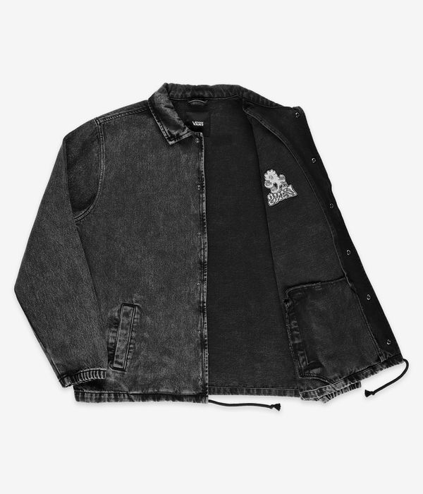 Shop Vans Torrey Skate Jacket washed black online skatedeluxe
