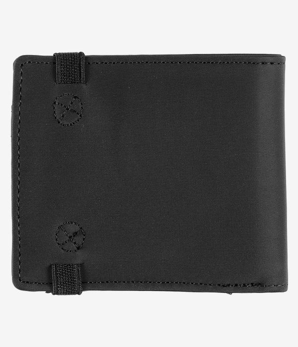 Element Icon Strap Bifold Wallet (flint black)