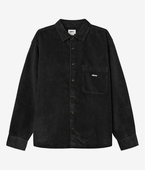 Obey Bigwig Dean Denim Chemise (faded black)