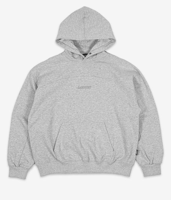 Wasted Paris Switchblade Boxy Hoodie (ash grey)